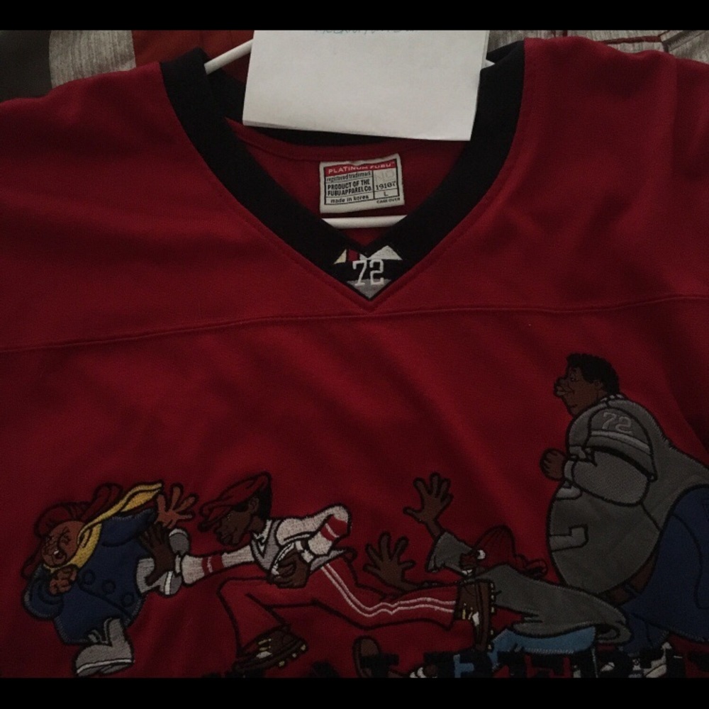 Fat Albert football jersey Platinum Fubu 1972